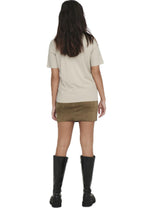 T-Shirt Only Beige manica corta