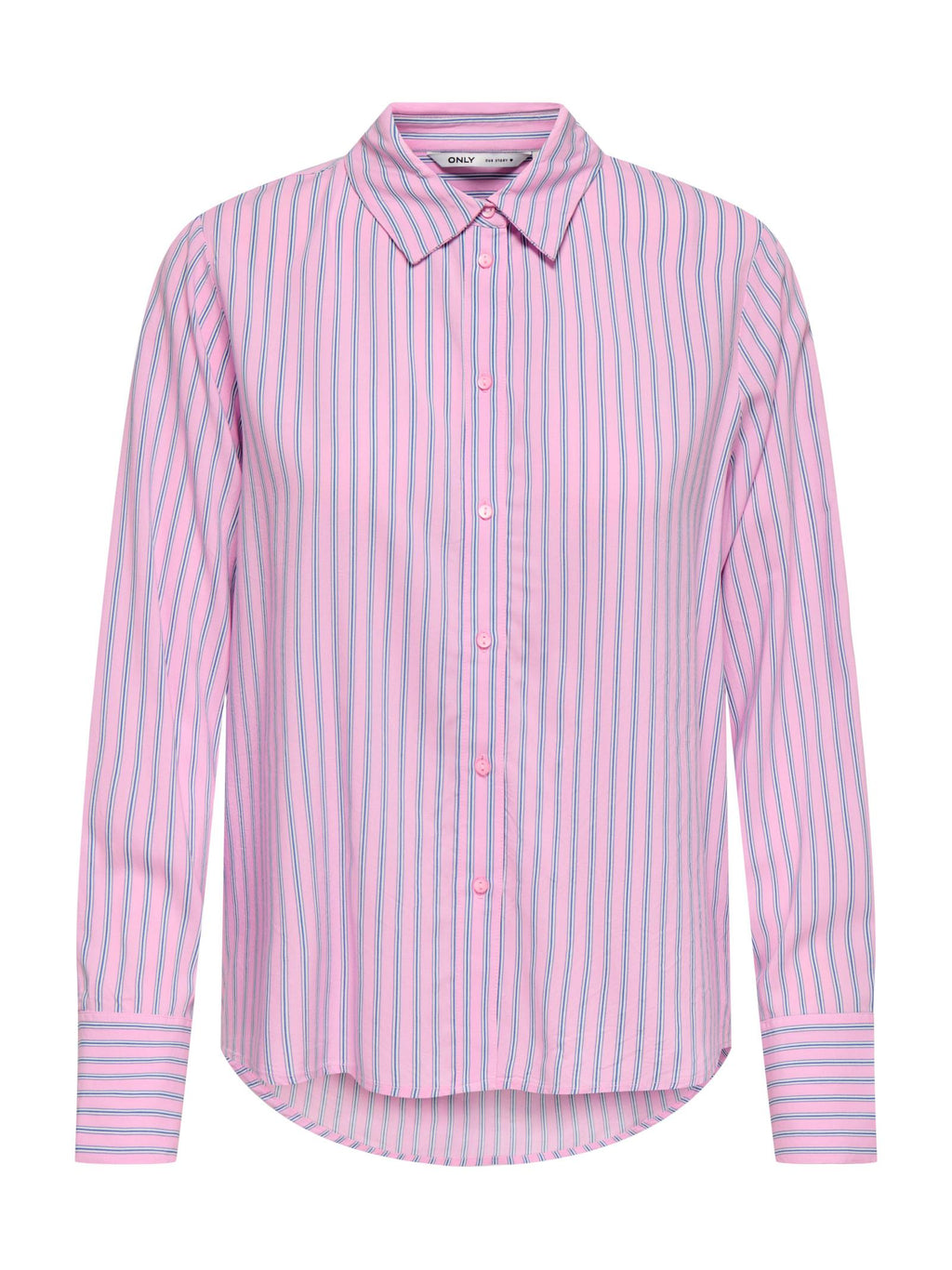 Camicia Only Rosa Berit a righe verticali 15320243 /Bonbon ONLY 