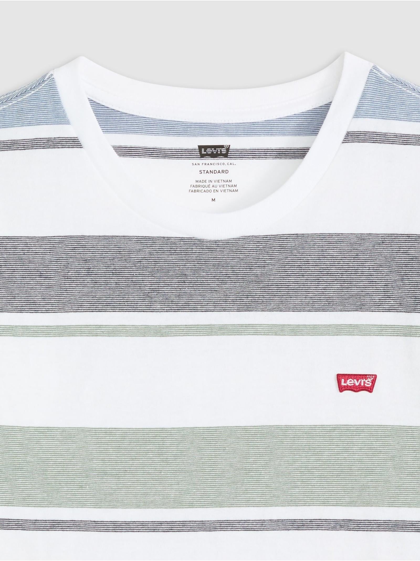 T-Shirt Levi's® Bianco Blu Basic con Logo Ricamato 5660502 90 LEVI'S® 