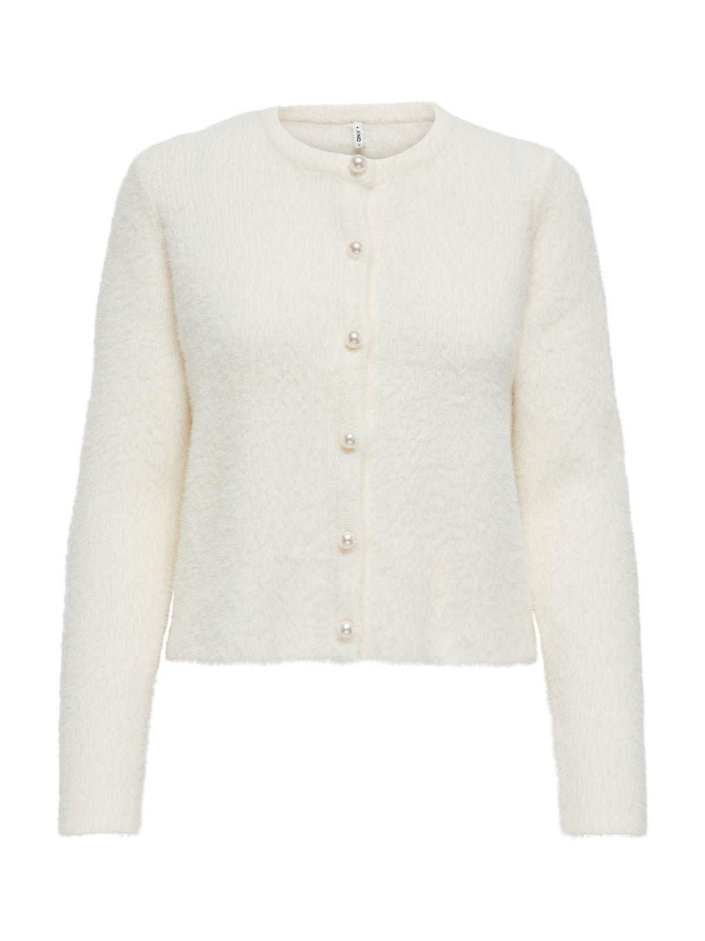 Cardigan Only Petra Bianco girocollo 15350655 /Cloud Dancer ONLY 