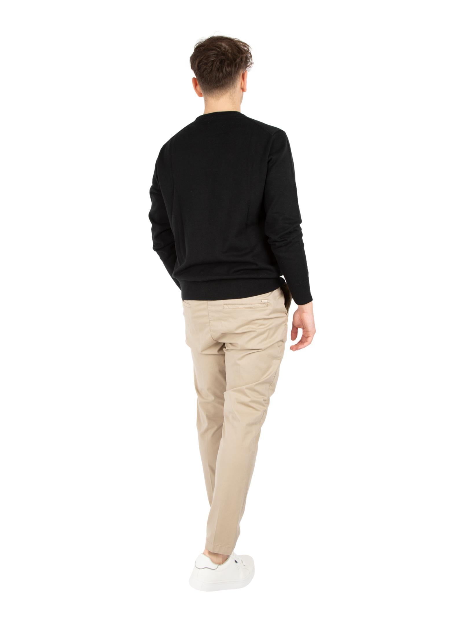 Maglia Calvin Klein Nero Smooth LVO40LM300 UB1 CALVIN KLEIN JEANS 