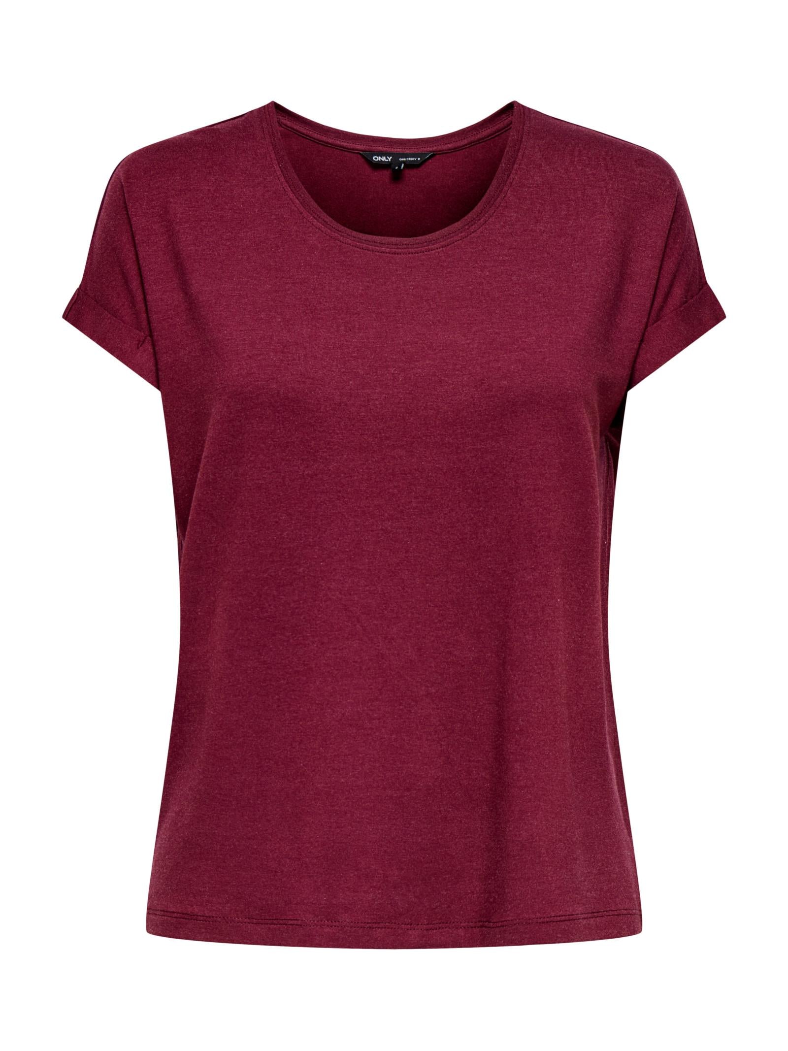 T-Shirt Only Bordeaux Moster in viscosa 15106662 /Burgundy ONLY 