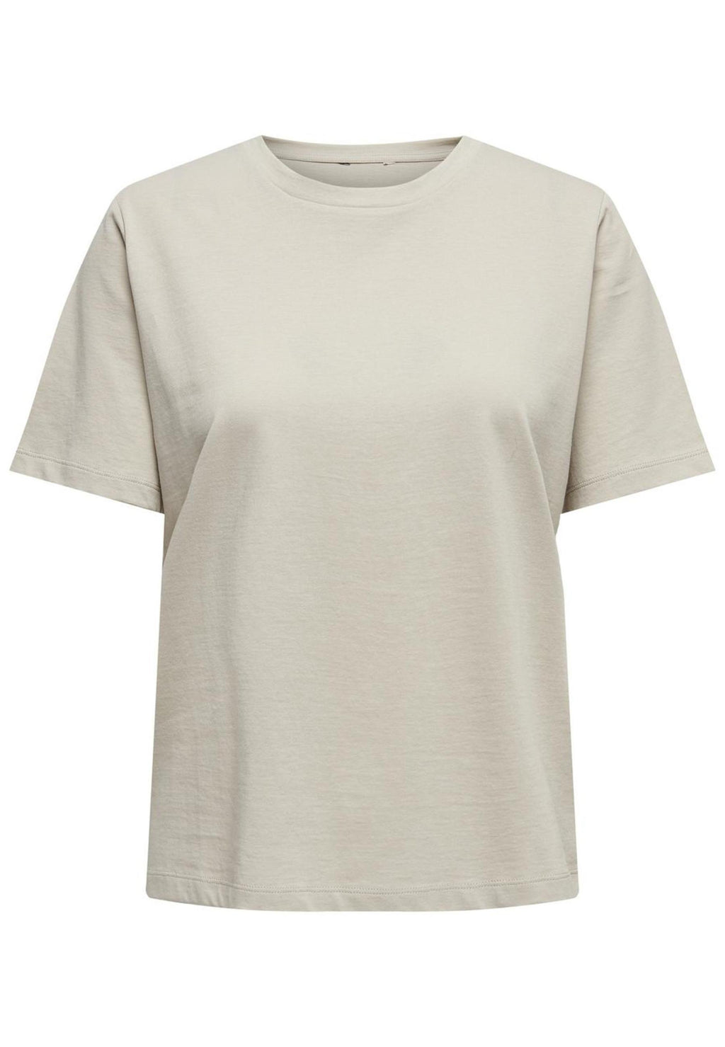 T-Shirt Only Beige manica corta