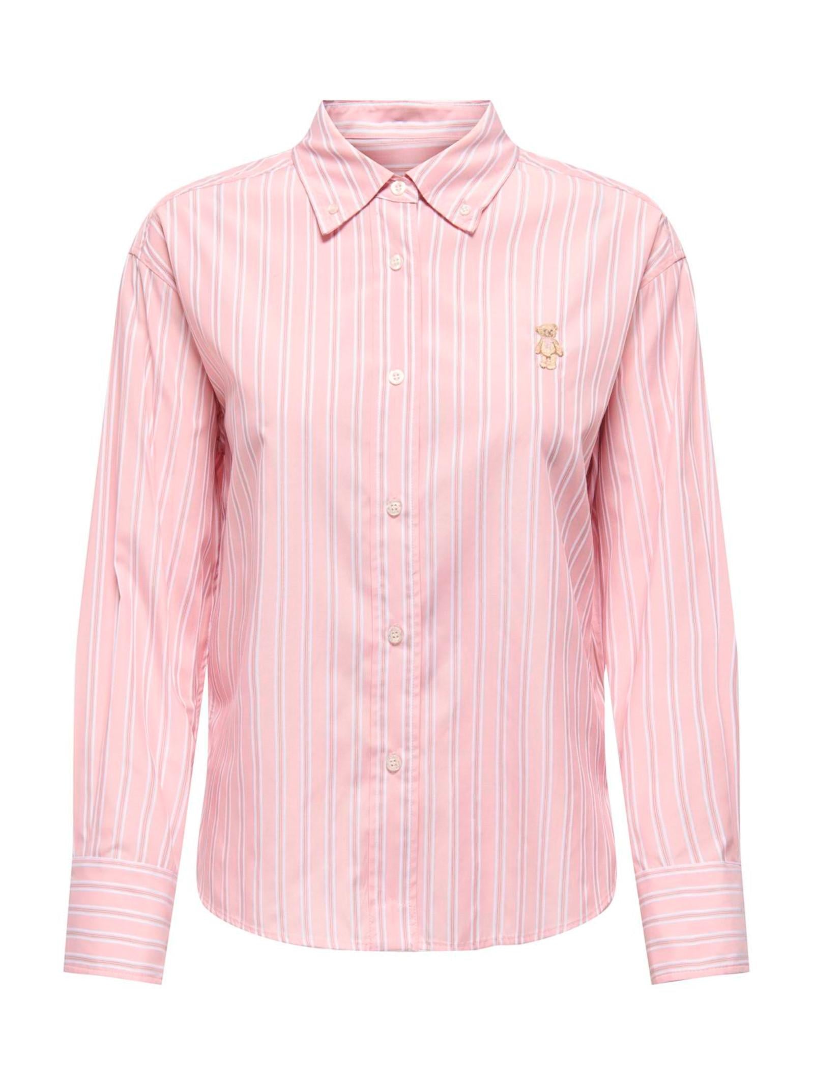 Camicia Only Lara Rosa a righe 15370801 /Crystal Rose ONLY 