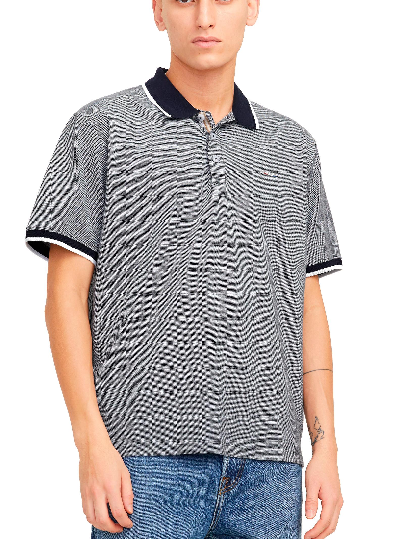 Polo Jack & Jones Alves Blu 12274681 /Maritime Blue JACK & JONES 