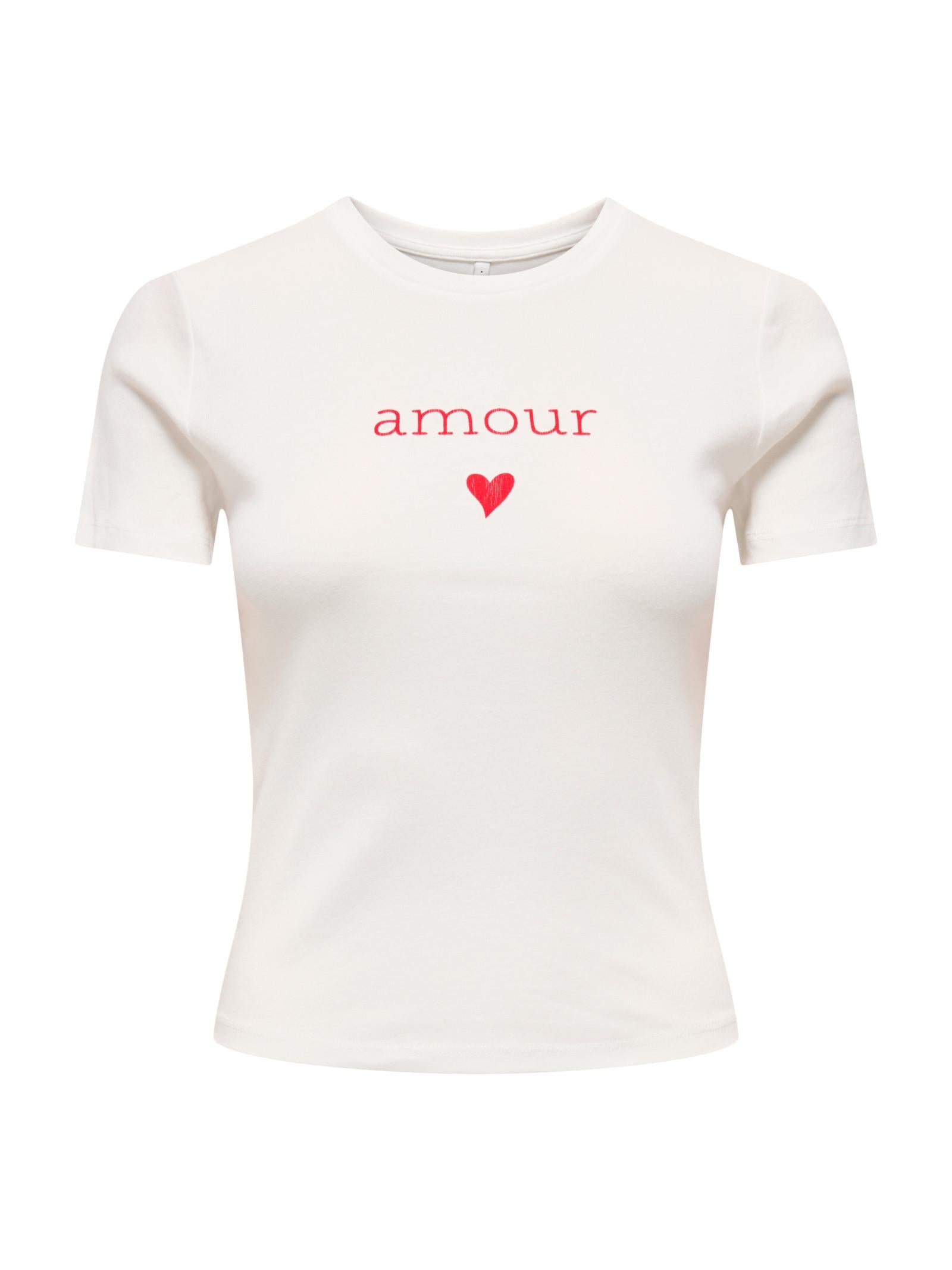 T-shirt Only Kira Bianco stampa 15359963 /Cloud Dancer ONLY 