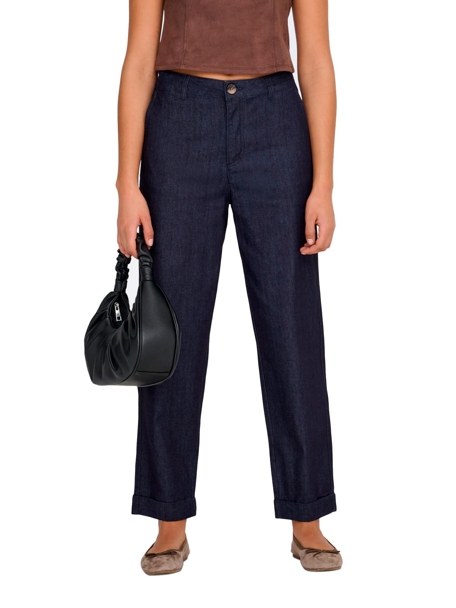 Jeans Only Ashby Dark blue Cropped 15364600 /Dark Blue Denim ONLY 