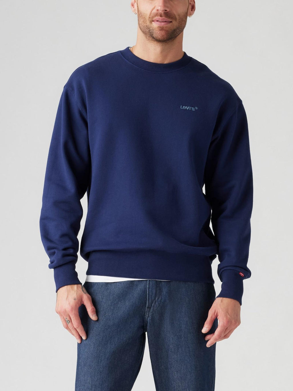 Felpa Levi's®  Autenthic Blu girocollo A924400 02 LEVI'S® 