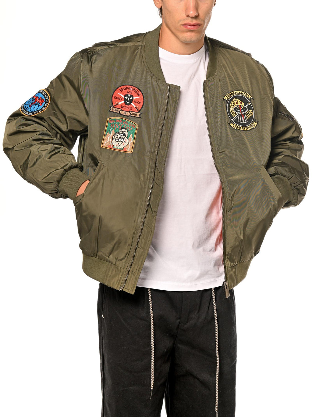 Bomber Propaganda Verde Trooper 0U714 VERDE PROPAGANDA 