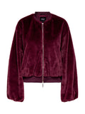 Bomber Only Dana Vinaccia con pelo 15350366 /Mauve Wine ONLY 