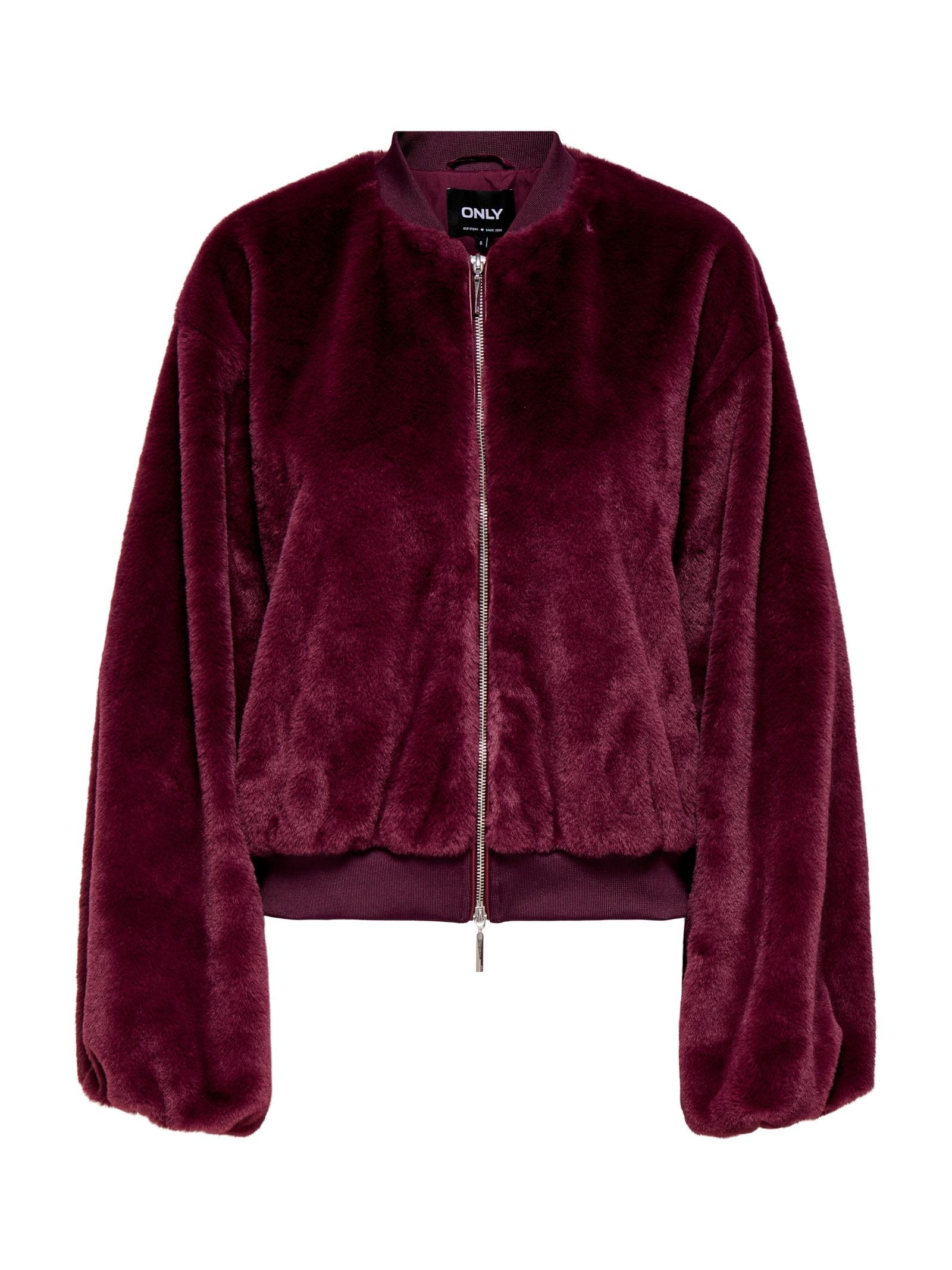 Bomber Only Dana Vinaccia con pelo 15350366 /Mauve Wine ONLY 