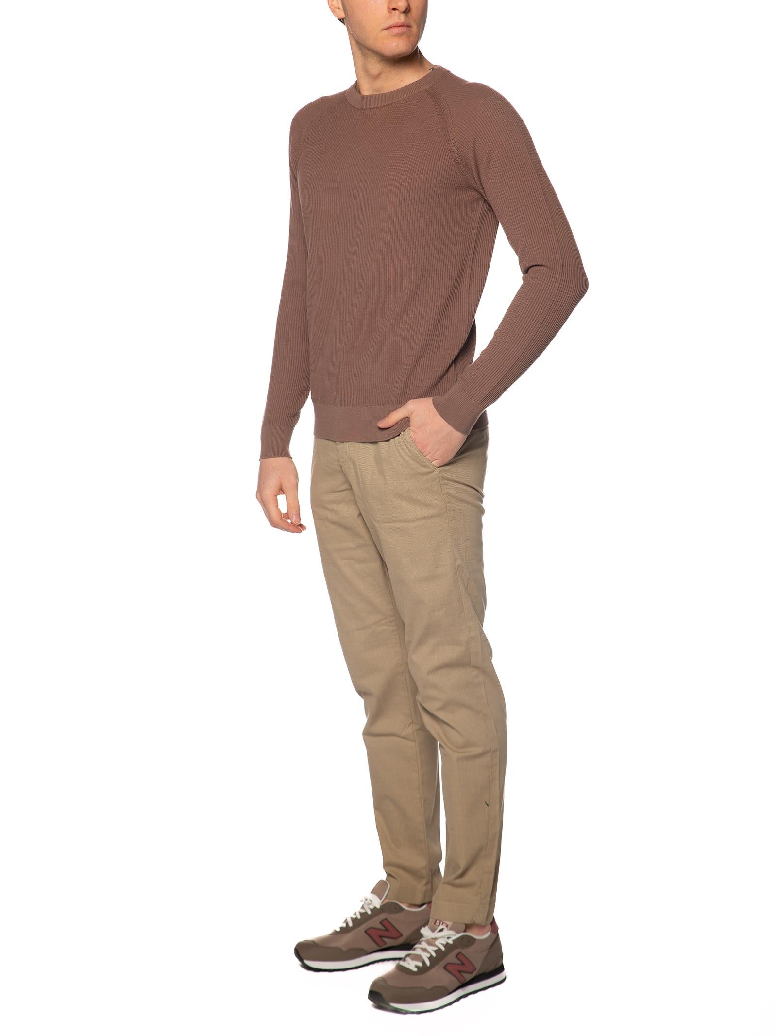 Maglia Seinse Fango a costine ME3196 FANGO SEINSE 