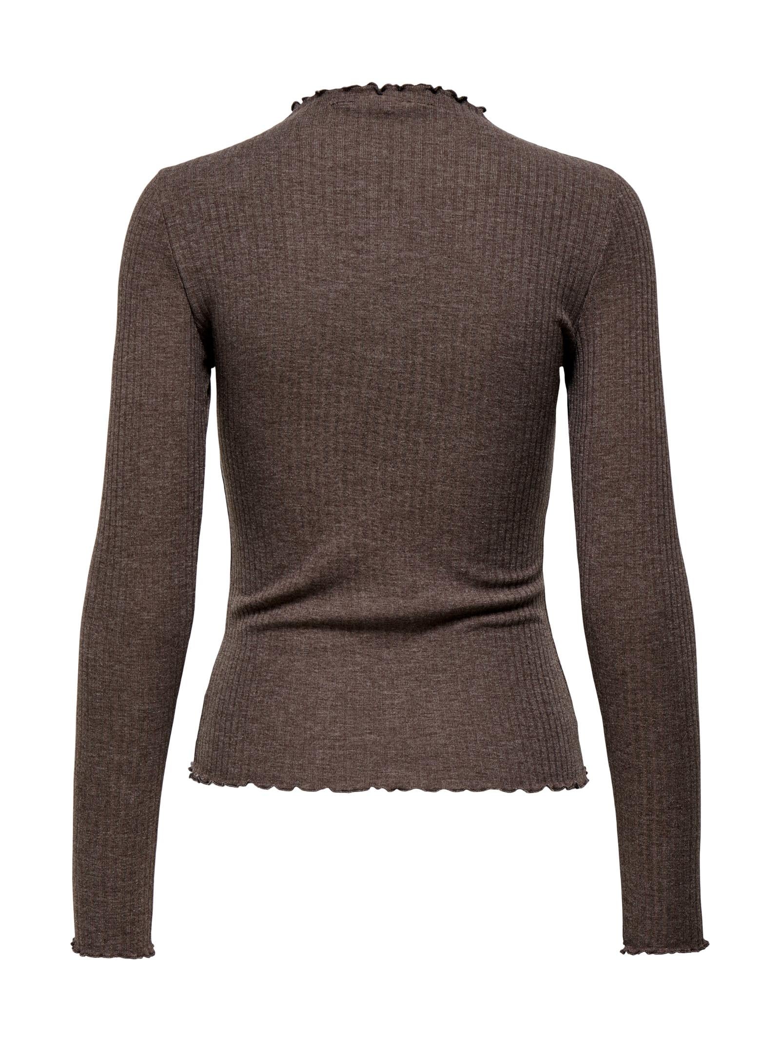 T-shirt Only Emma Tortora lupetto a costine 15180040 /JAVA ONLY 