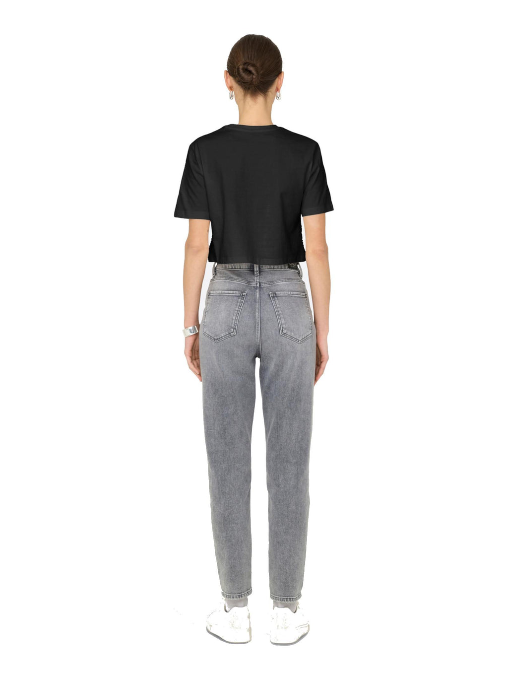 T-shirt Only Nero Betsy dettaglio pizzo 15346327 /Black ONLY 