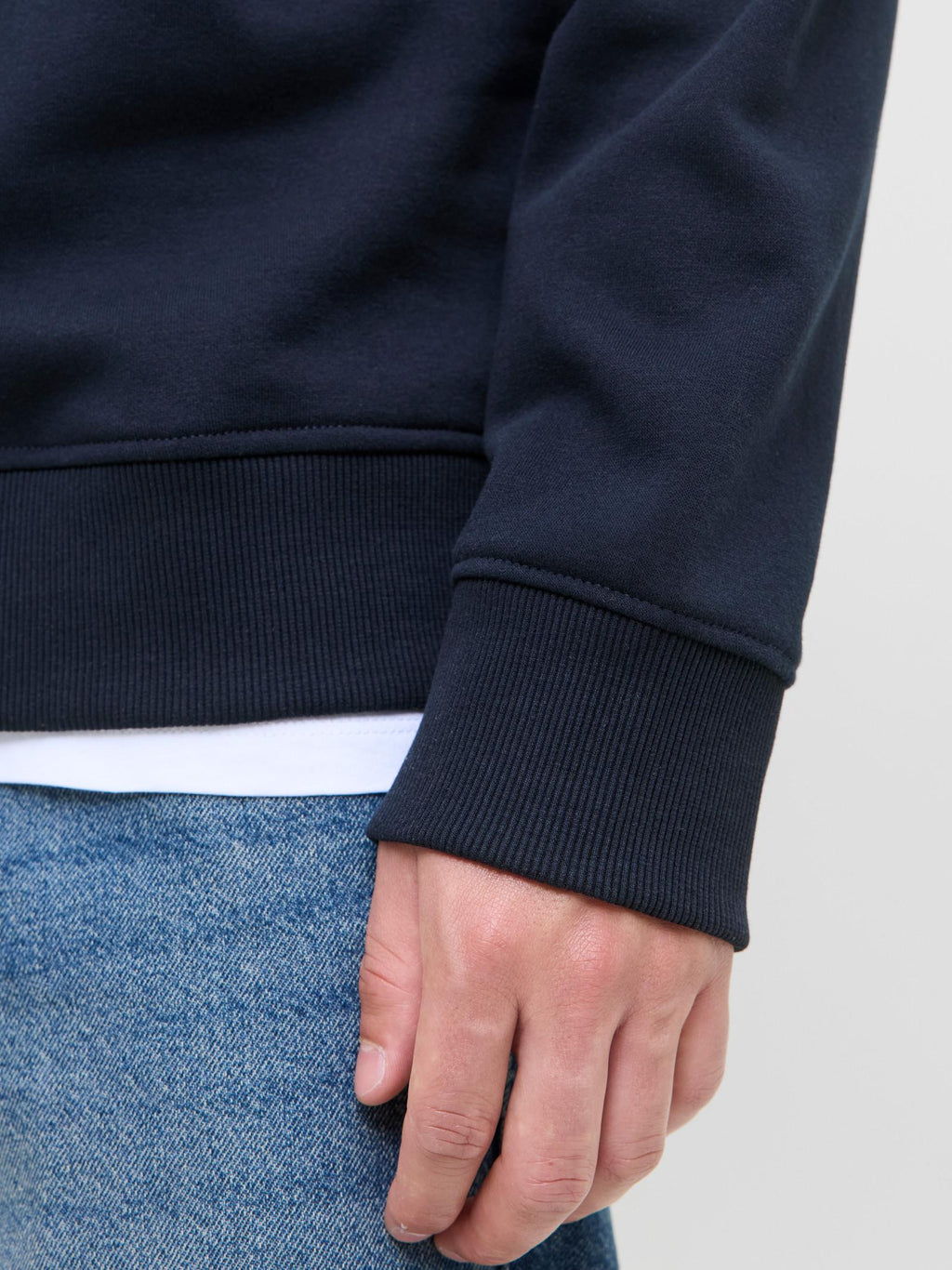 Felpa Jack & Jones Urban Blu cappuccio 12279115 /Sky Captain JACK & JONES 