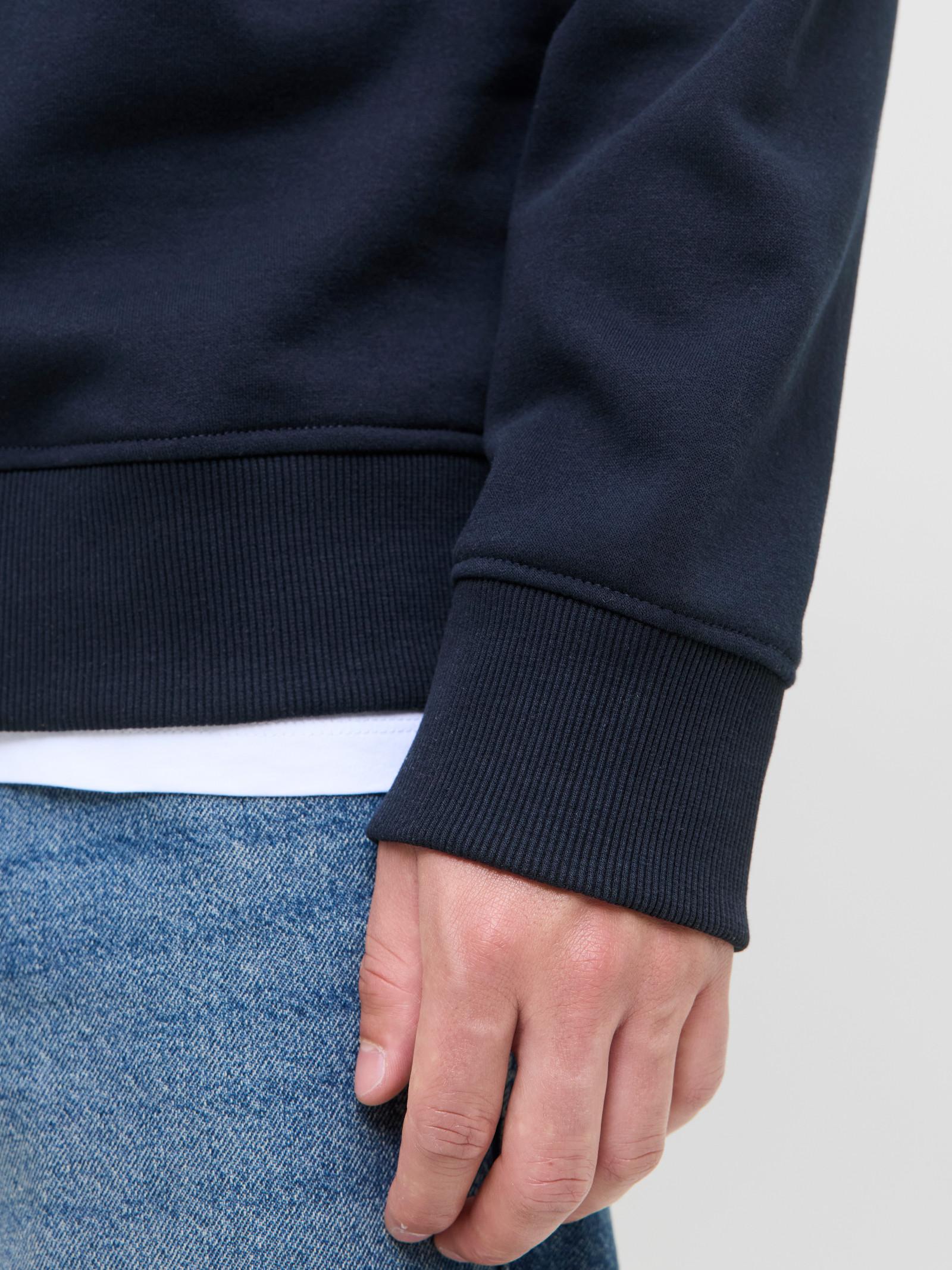 Felpa Jack & Jones Urban Blu cappuccio 12279115 /Sky Captain JACK & JONES 