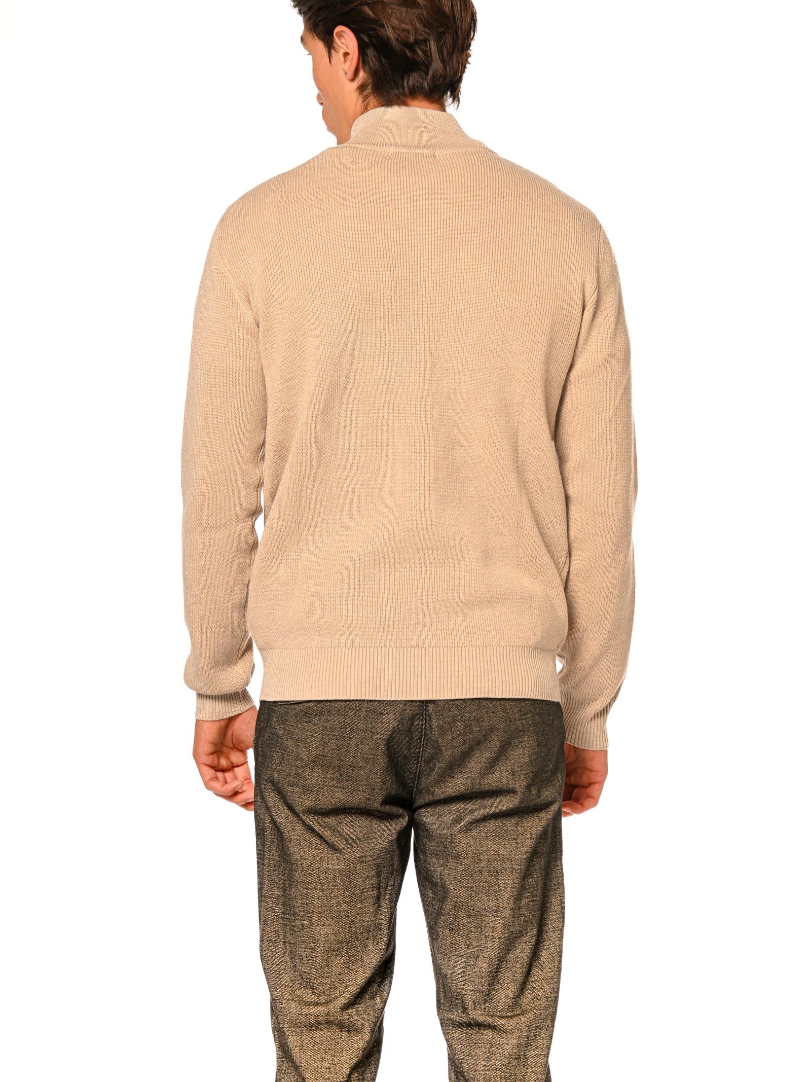 Cardigan Seinse Beige con zip MI3065 BEIGE SEINSE 