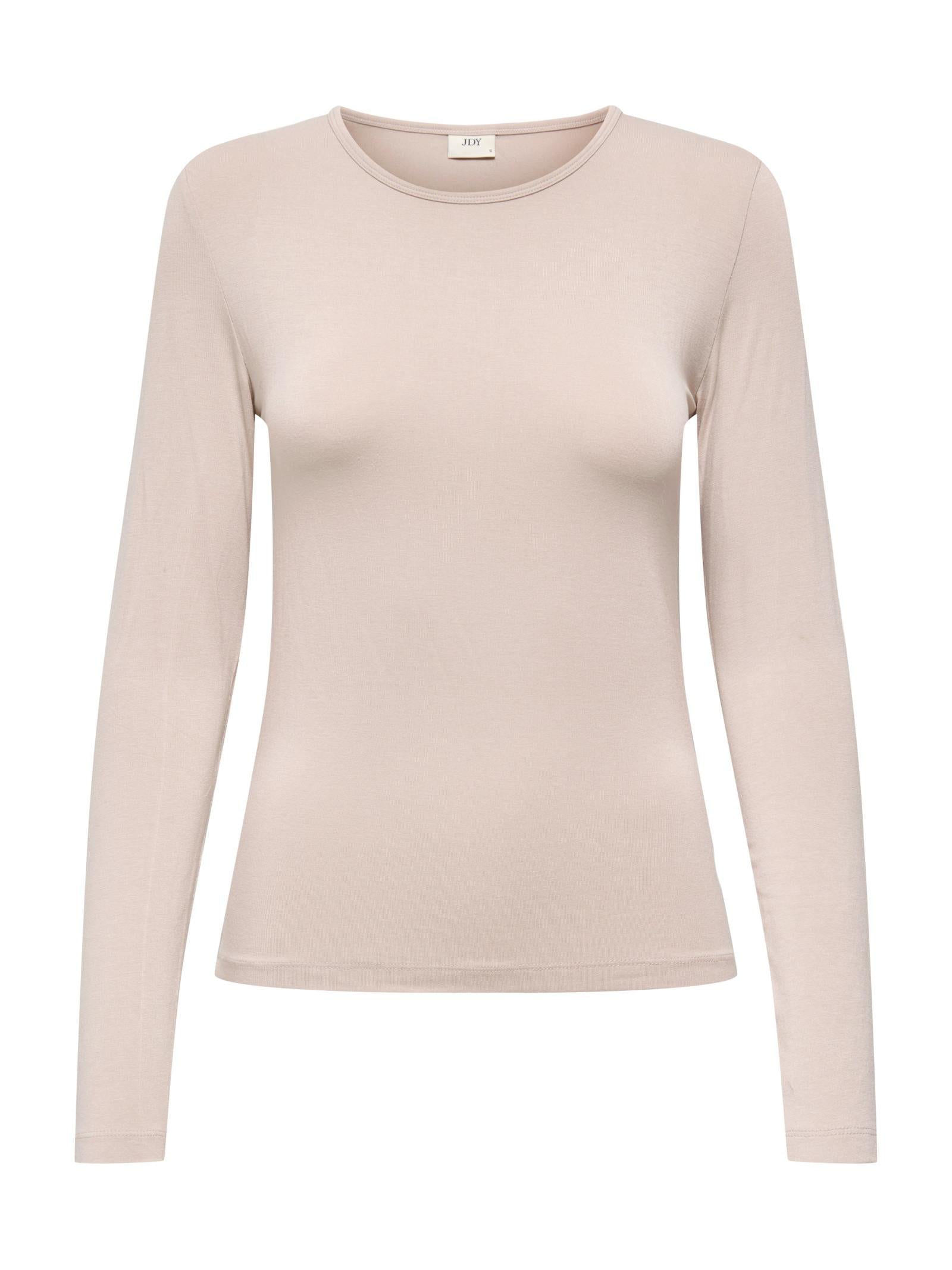 T-shirt Jacqueline De Yong MIla Beige manica lunga 15272092 /Chateau Gray JDY 