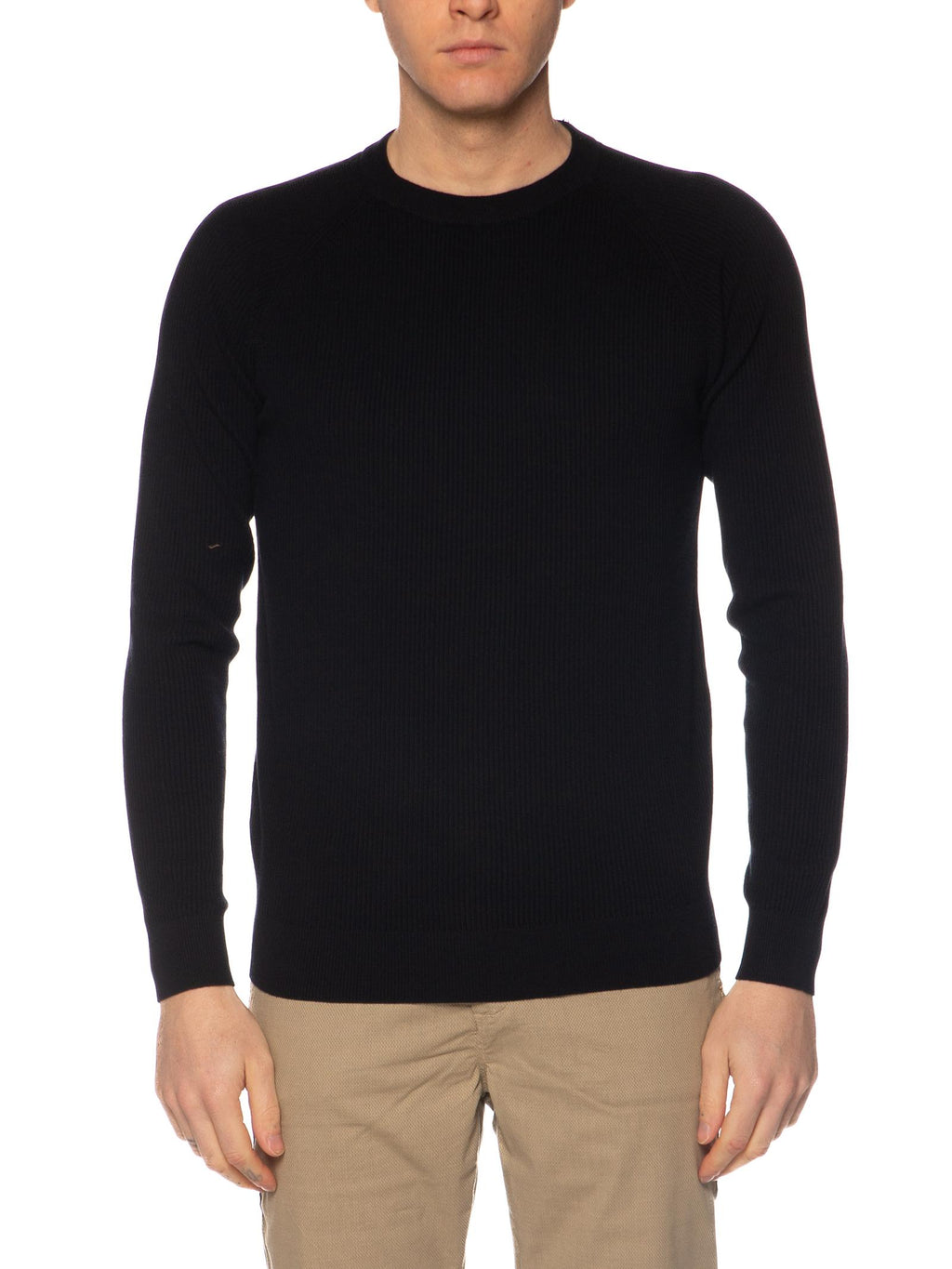 Maglia Seinse Blu a costine ME3196 BLU SEINSE 