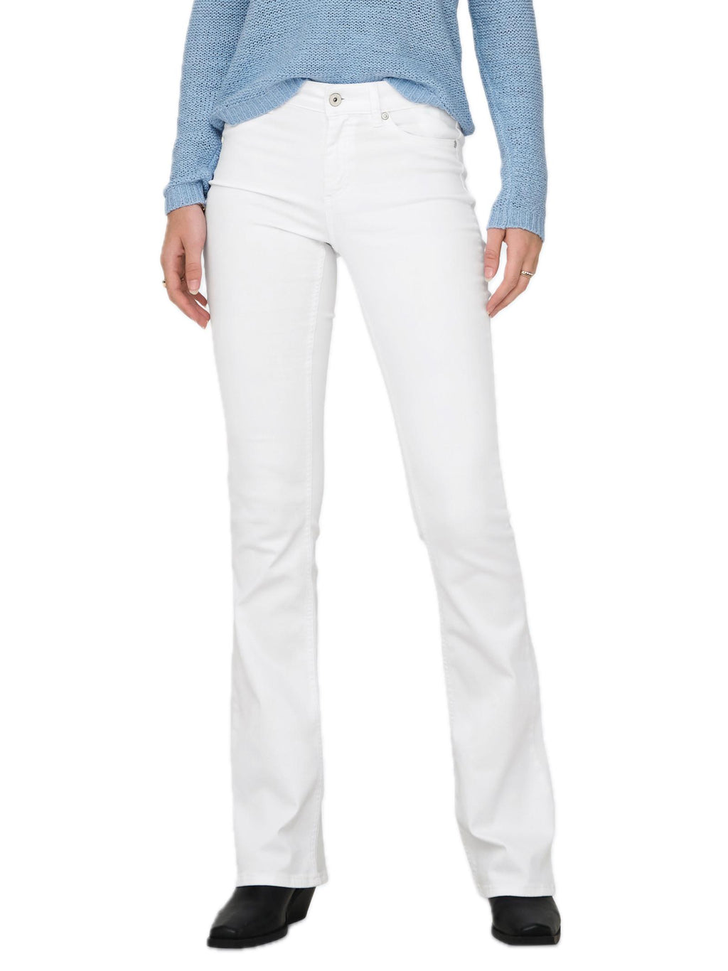 Jeans Only Blush Bianco a zampa 15313015 /White ONLY 