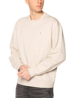 Felpa Calvin Klein Beige Badge LV04RC273G 2JX CALVIN KLEIN 