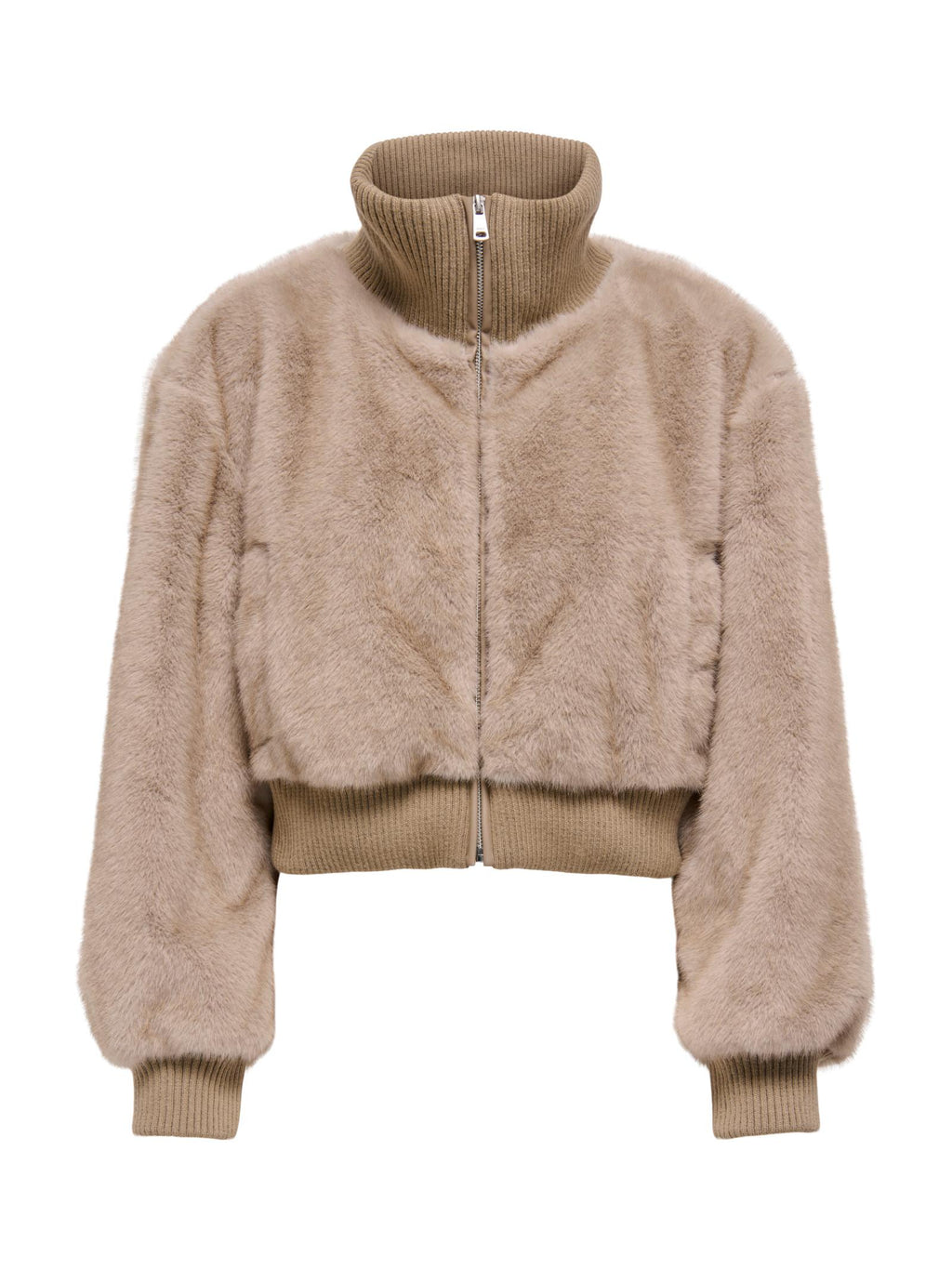 Giubbotto Only Wicky Beige collo alto 15349157 /String ONLY 