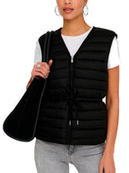 Gilet JDY Nero Renee trapuntato 15363469 /Black JDY 
