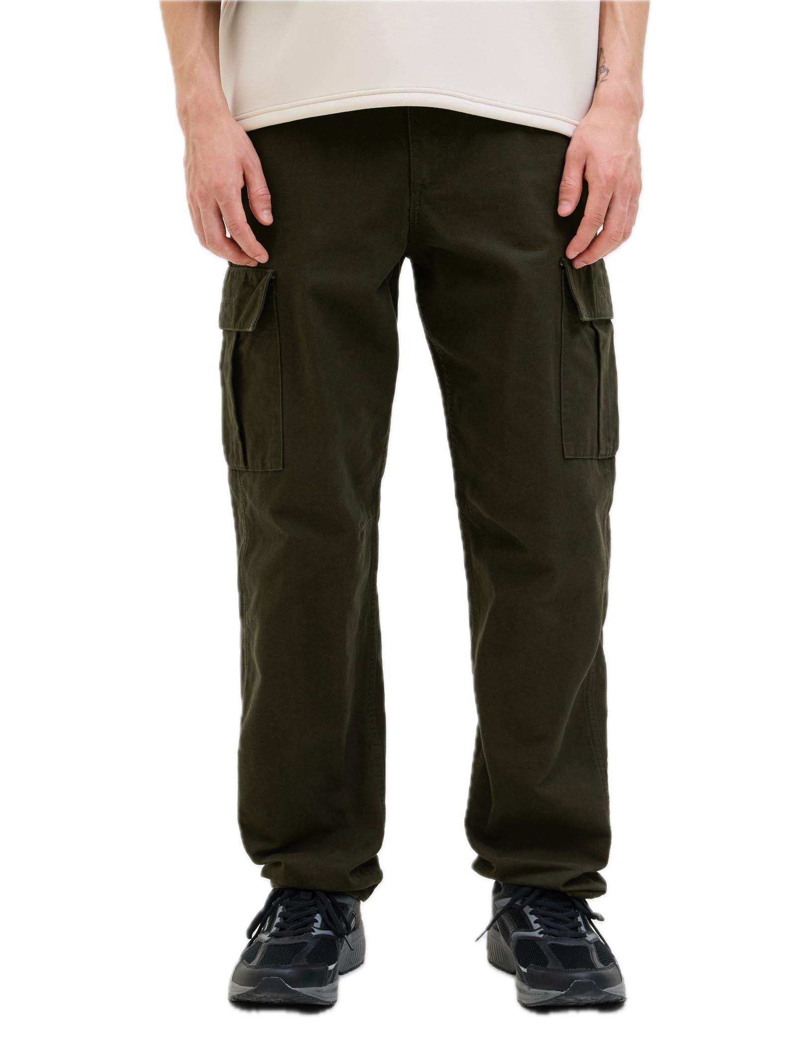 Pantalone Jack & Jones Kane Verde Cargo 12258150 /Rosin JACK & JONES 