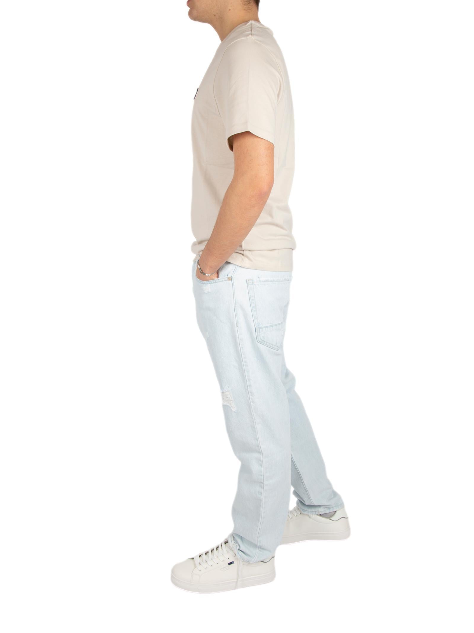 Jeans Klixs Light Blue Denim Kevin strappi 1170UL LIGHT BLUE DENIM KLIXS 