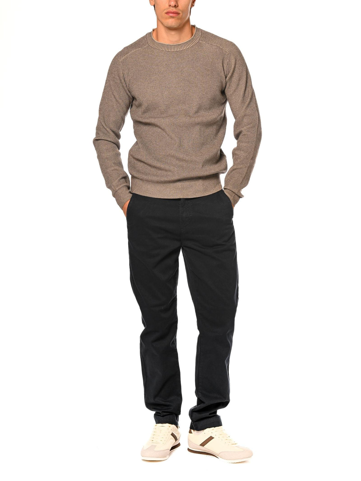 Maglia Seinse Fango costa melange MI3071 FANGO SEINSE 