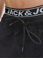 Costume Jack & Jones Maui Nero banda 12291404 /Black JACK & JONES 