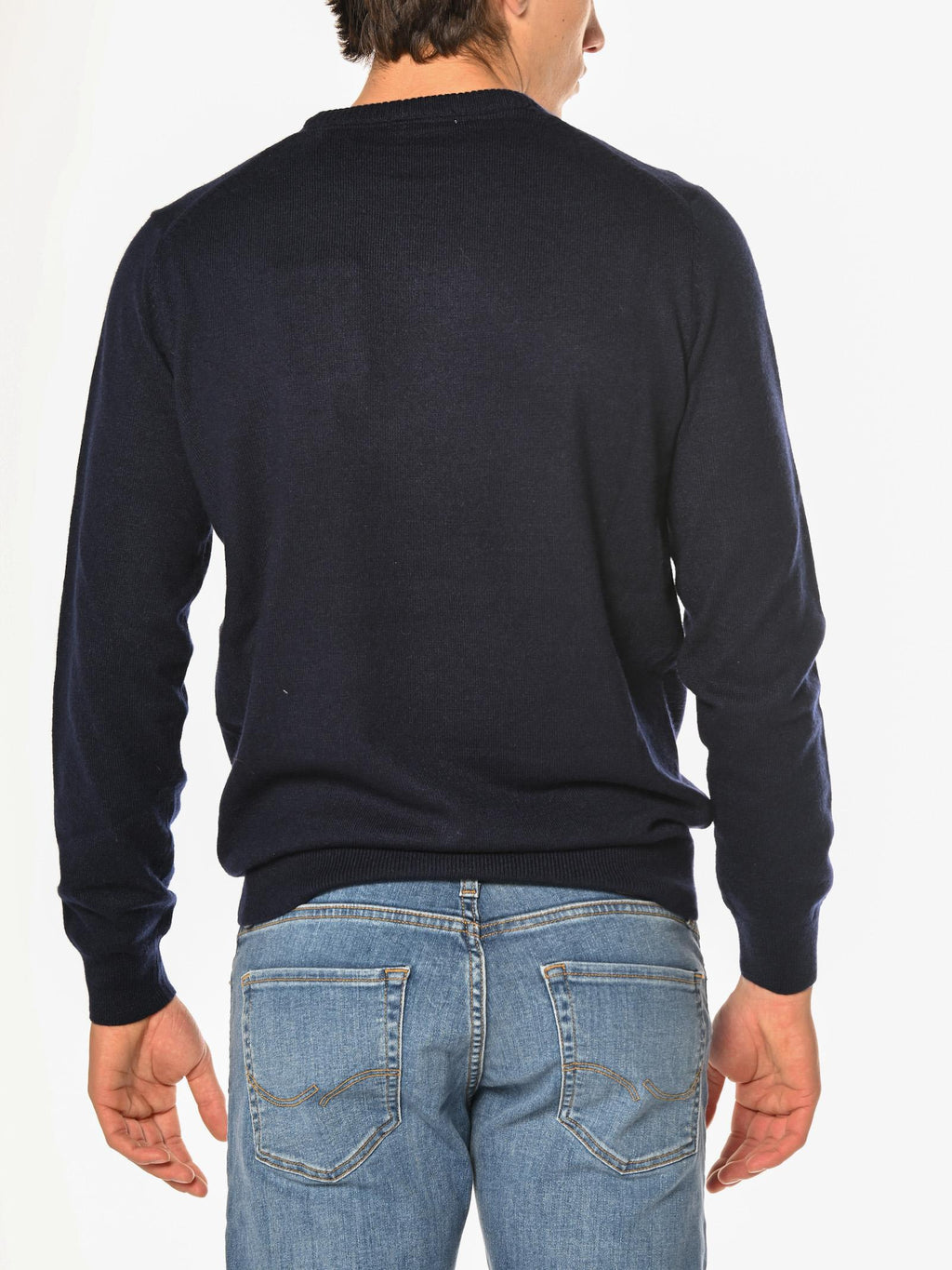 Maglia Seinse Blu misto cashmere MI3162 BLU SEINSE 