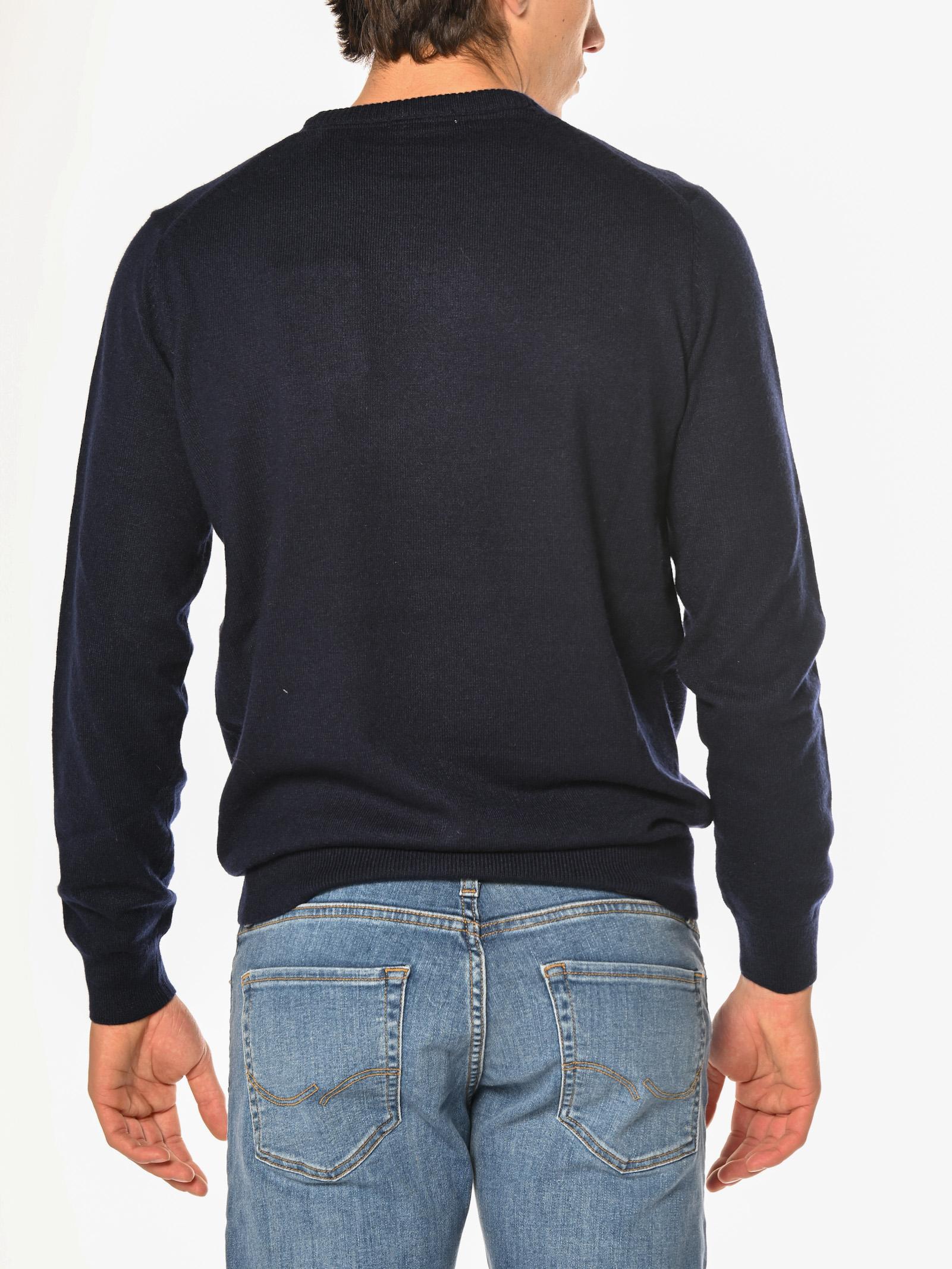 Maglia Seinse Blu misto cashmere MI3162 BLU SEINSE 