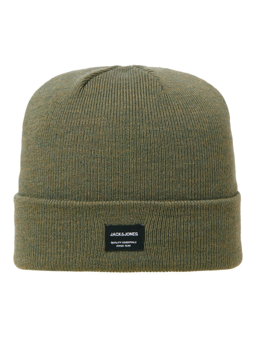 Berretto Jack & Jones Dna Verde in maglia 12092815 /Dusty Olive JACK & JONES 