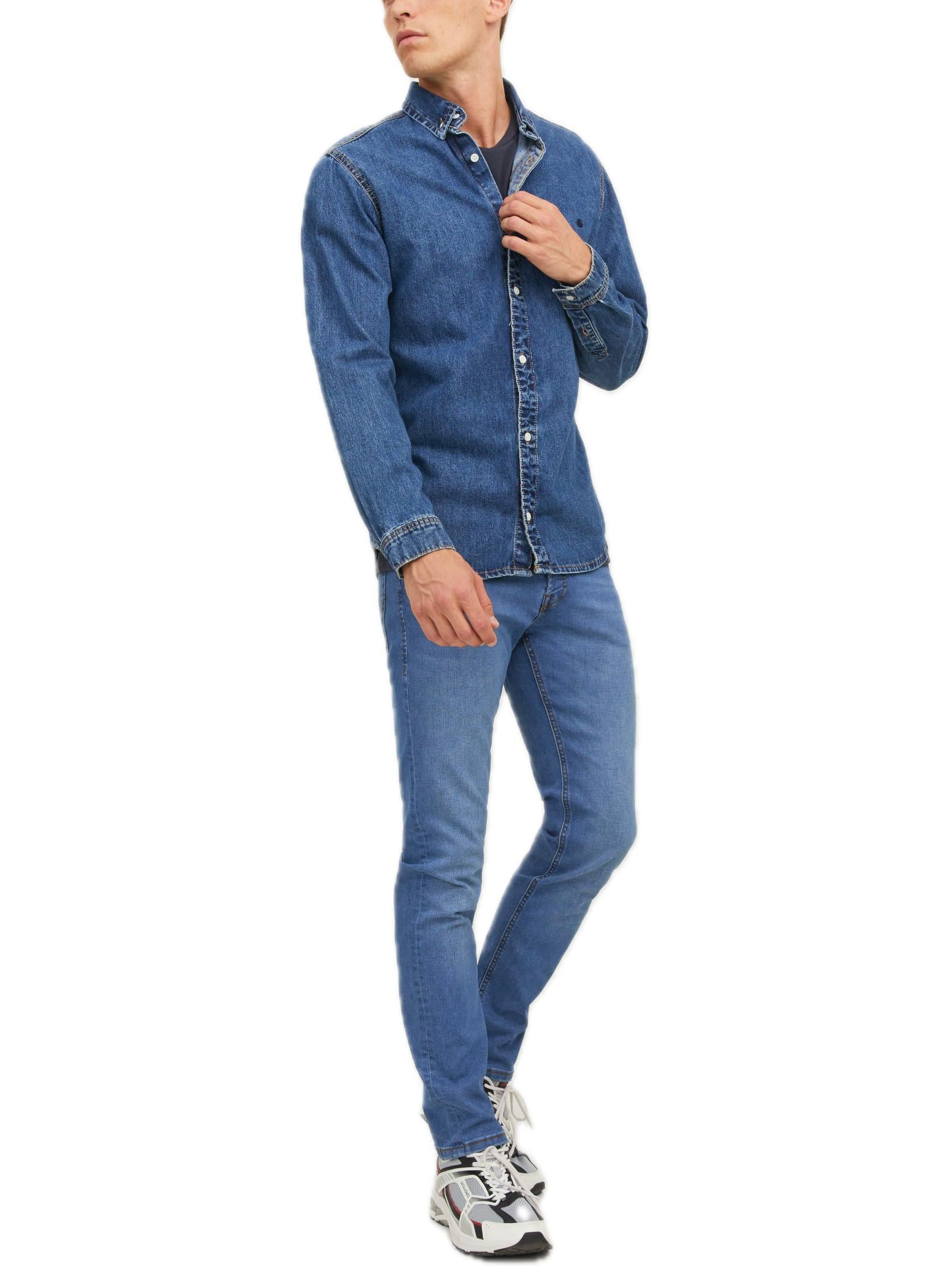Jeans Jack & Jones Glenn Blue Denim Slim fit 12243592 /Blue Denim JACK & JONES 
