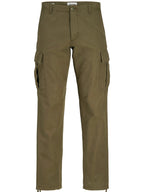 Pantalone Jack & Jones Kane Verde Cargo 12258150 /Olive Night JACK & JONES 