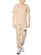T-shirt DS2 Sabbia girocollo ricamo SS26229 SABBIA DS2 