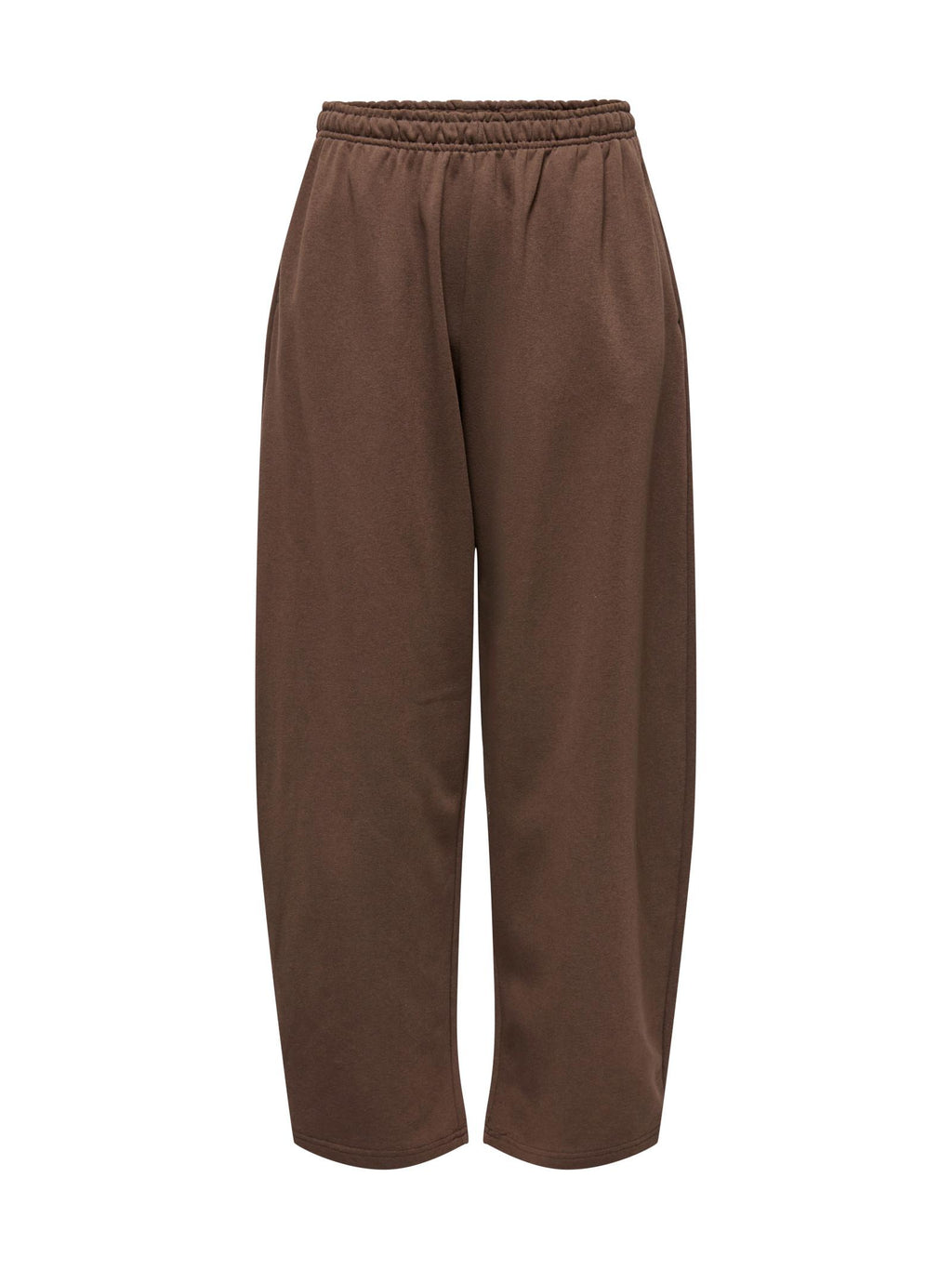 Pantalone Only Ofelia Marrone in tessuto felpato. 15377590 /Bracken ONLY 