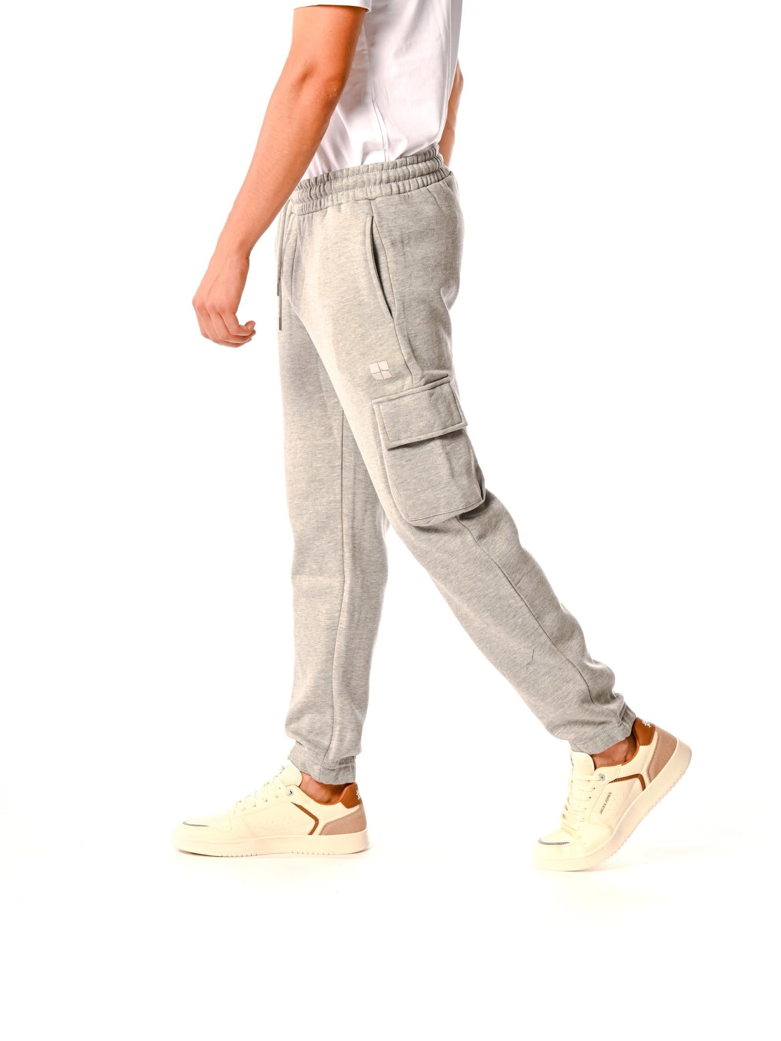 Pantalone Urban Ring Grigio in felpa cargo UR9120071 GRIGIO URBAN RING 