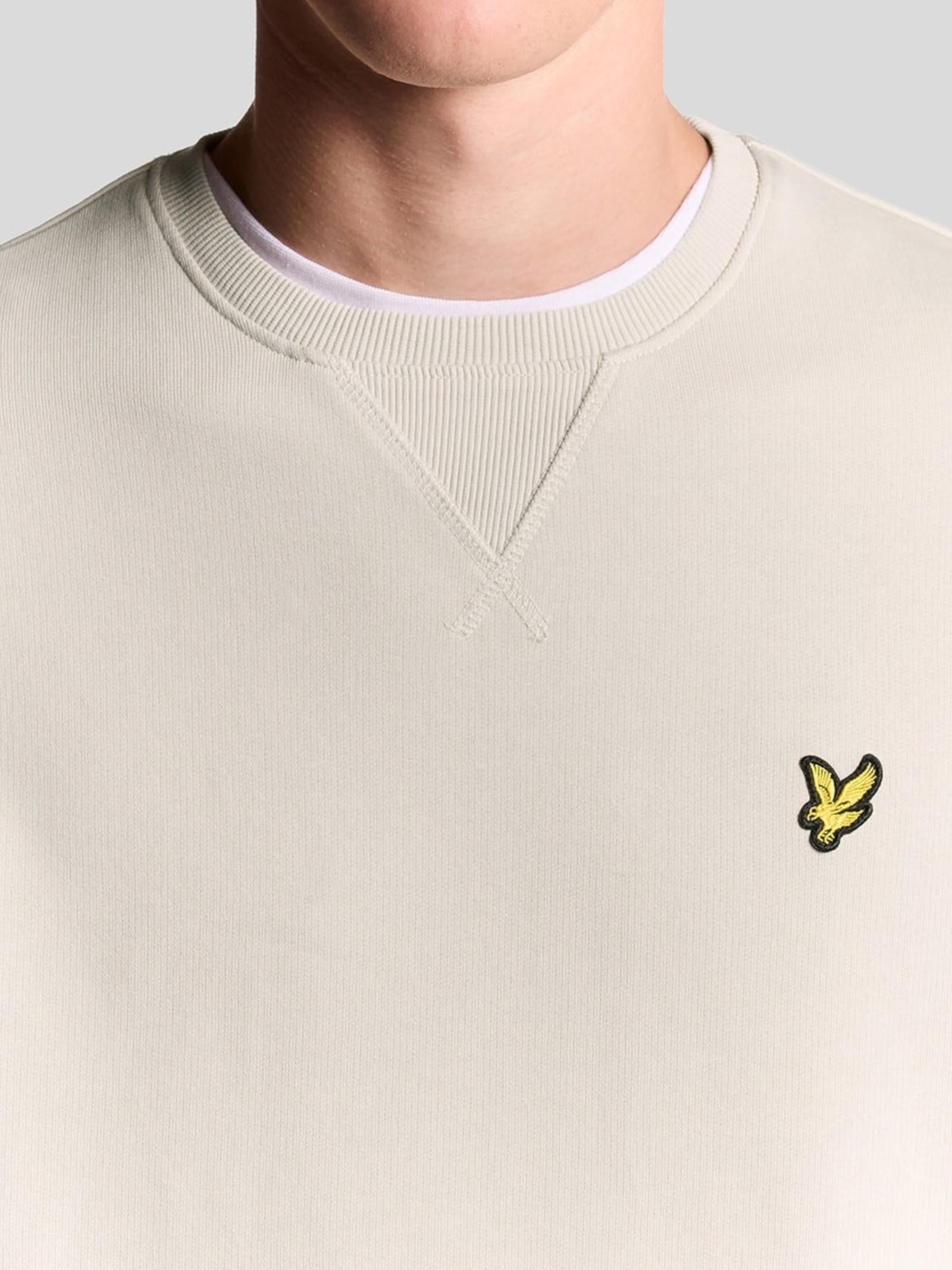 Felpa Lyle & Scott Beige girocollo ML424VOG COVE LYLE & SCOTT 