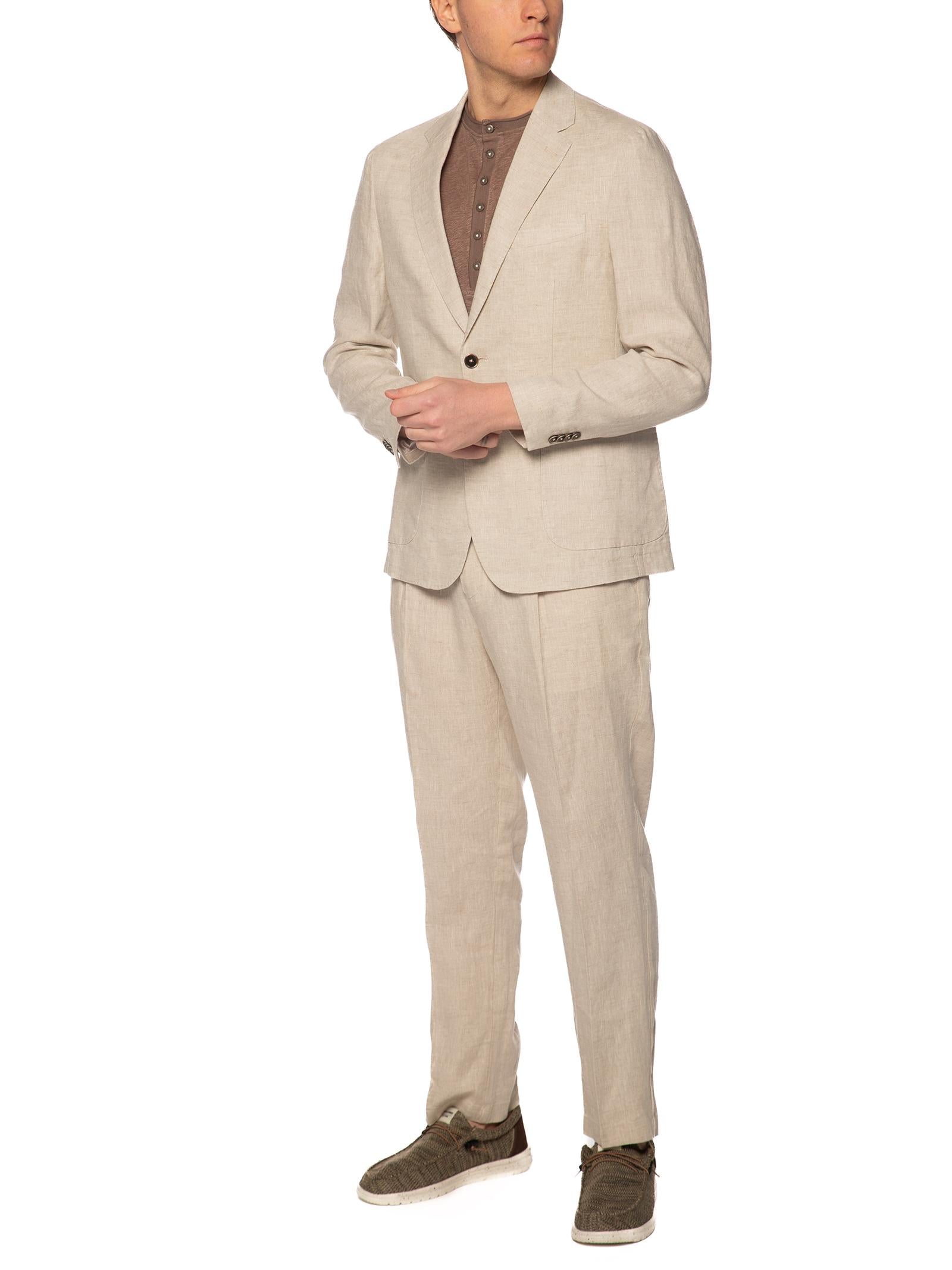 Giacca Seinse Beige in lino GAE1132 BEIGE SEINSE 