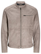 Biker Jack & Jones Dylan Fango in finta pelle 12264806 /Falcon JACK & JONES 