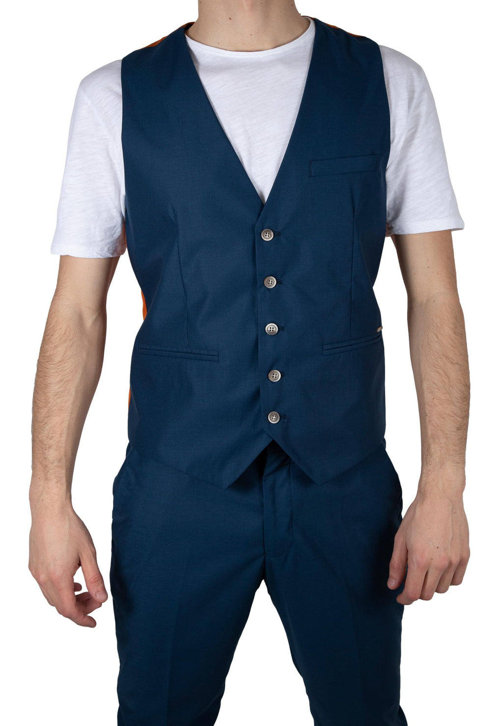 Gilet Gianni Lupo Uomo Blu