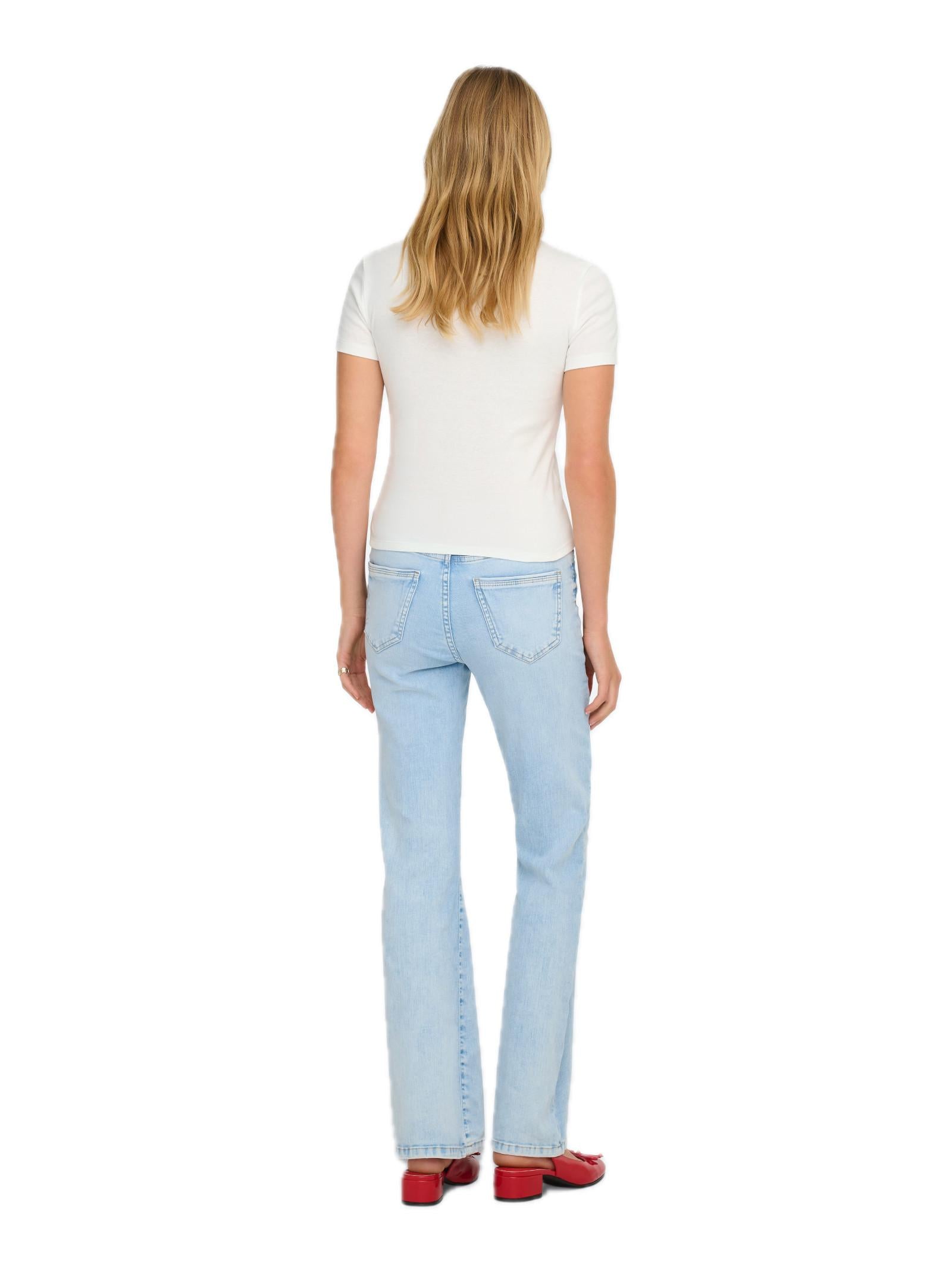 T-shirt Only Kira Bianco stampa 15359963 /Cloud Dancer ONLY 