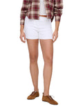 Shorts Only Bianco Martina Regular con cinturino 15372357 /White Denim ONLY 