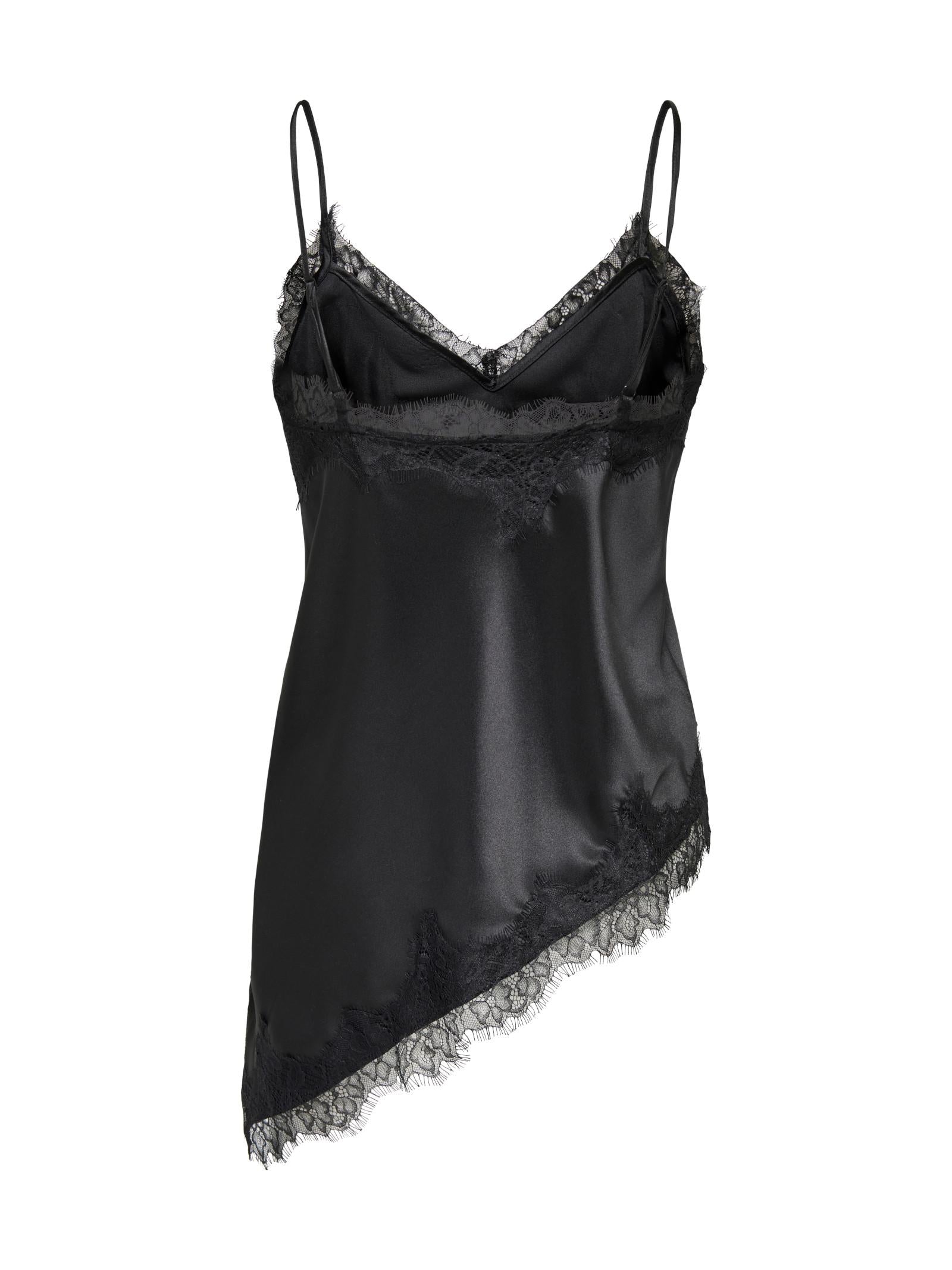 Top Only Bella Nero in satin 15380522 /Black ONLY 