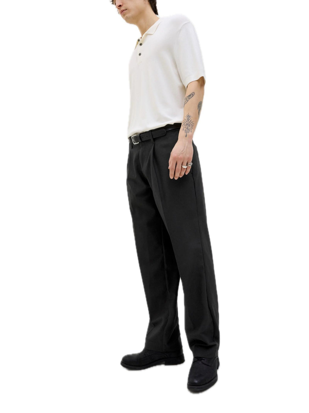 Pantalone Jack & Jones Karl Nero Loose 12275688 /Black JACK & JONES 