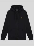 Felpa Lyle & Scott Nero cappuccio e zip ML420VOG JET BLACK LYLE & SCOTT 