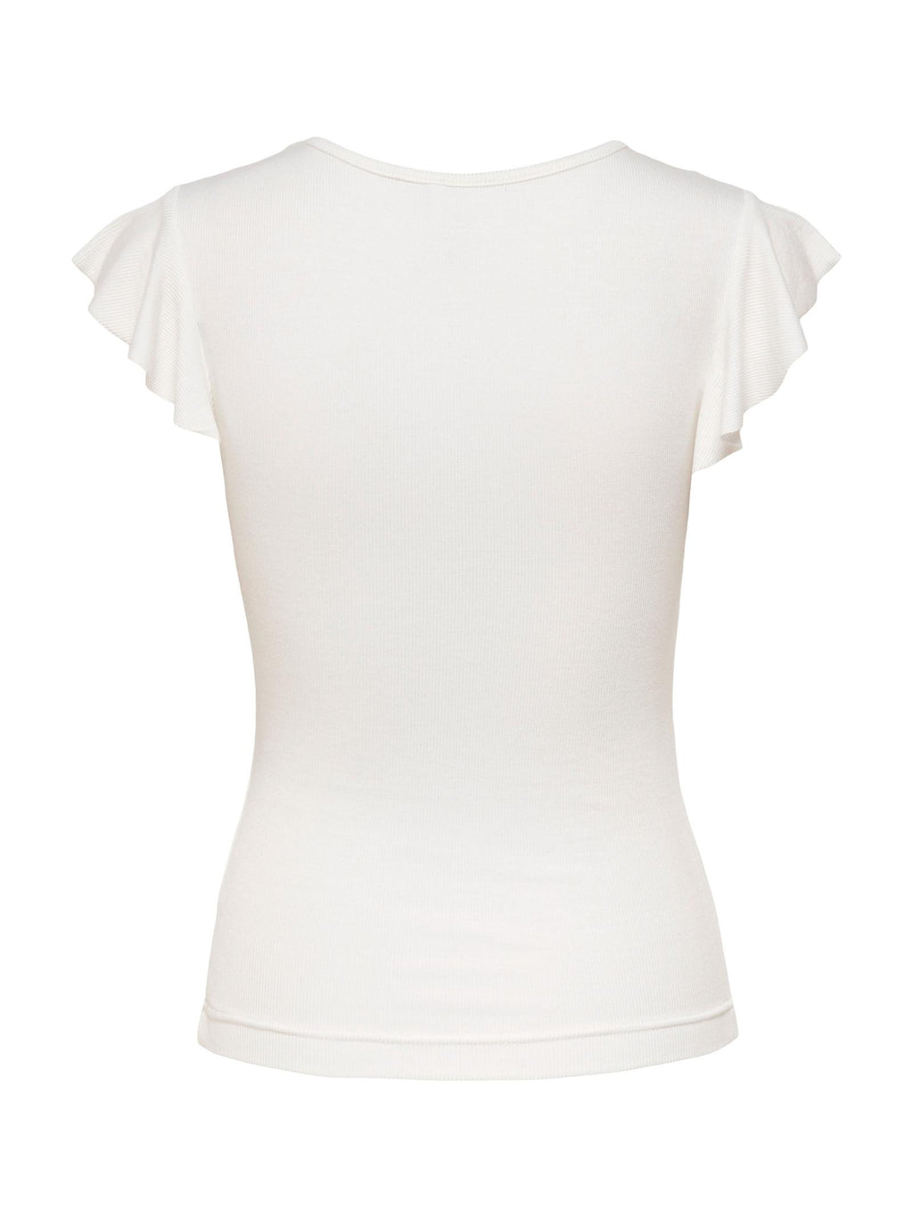 T-shirt Only Belia Bianco manica corta 15227187 /Cloud Dancer ONLY 