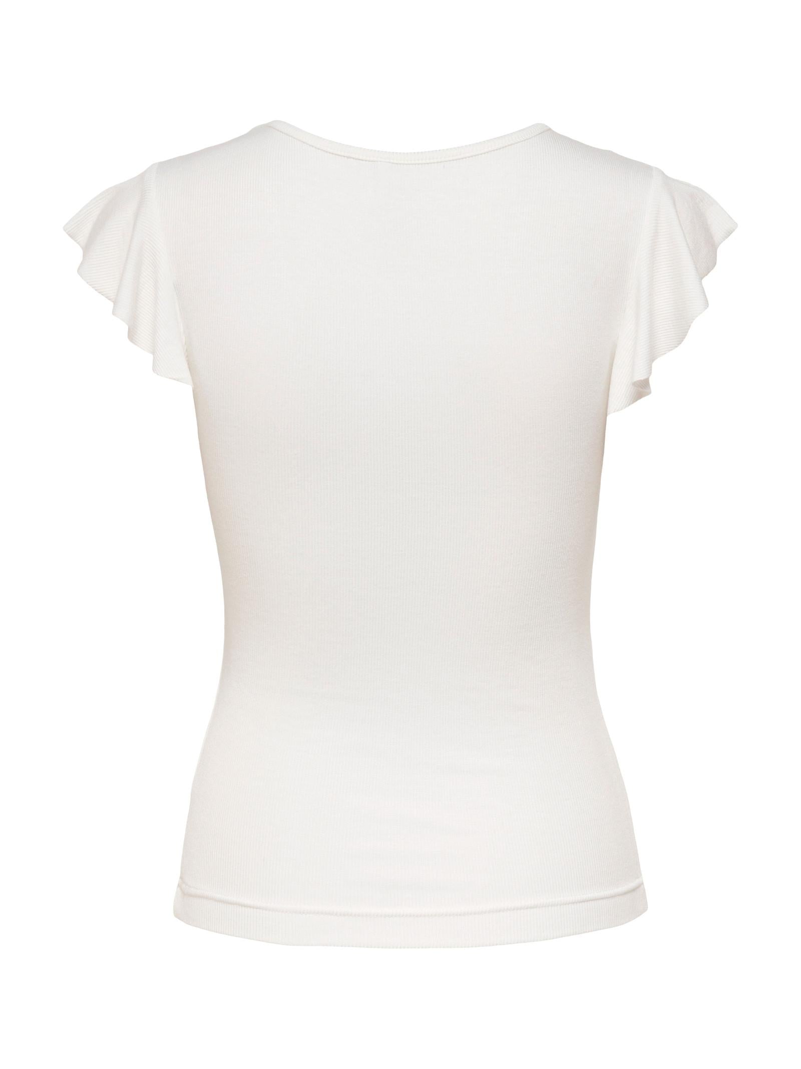 T-shirt Only Belia Bianco manica corta 15227187 /Cloud Dancer ONLY 